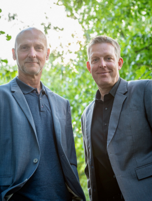 BEWAIZE founders Bram Van der Perre and Eric Van Hove